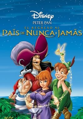 Peter Pan en regreso al país de Nunca Jamás