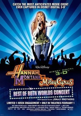 Hannah Montana y Miley Cyrus: Lo mejor de ambos mundos, en concierto